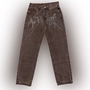 Grey Revenge straight leg Jeans